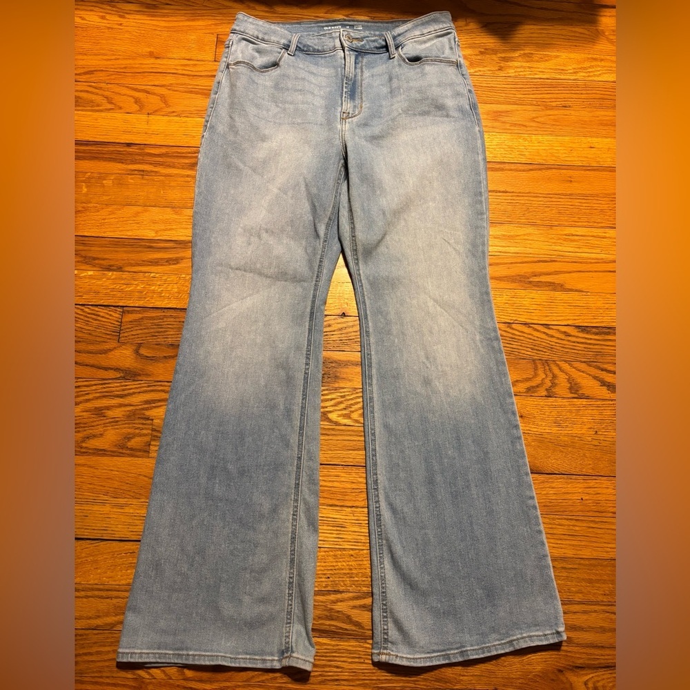 Old Navy Light Blue Flare Jeans